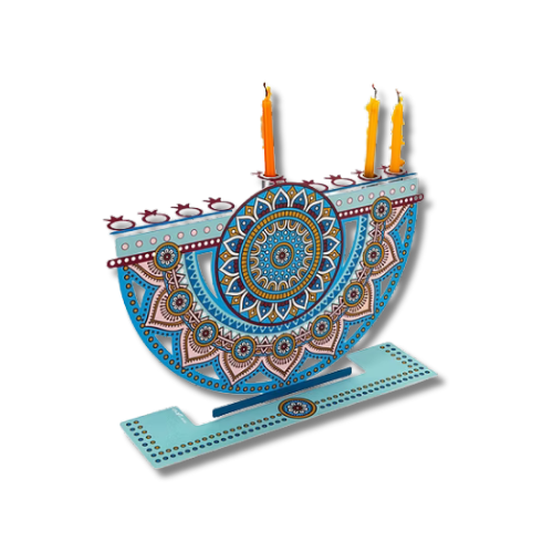 חנוכיה דגם מכבי CHP-4